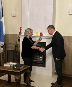 Auhind Kristjan Rahule. Sulev Valdmaa foto